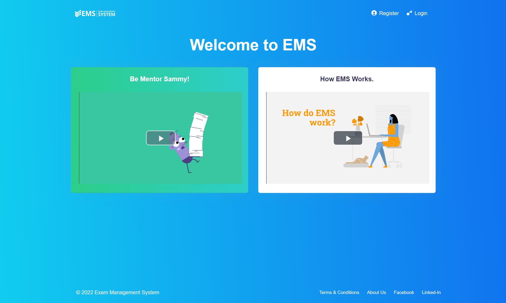 EMS project screenshot